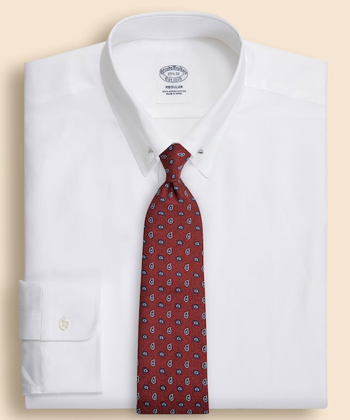 スーピマコットン ピンポイントオックスフォード ピンホールカラー ドレスシャツ Regular Fit