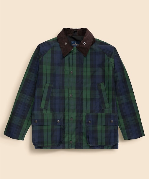 コットン ブラックウォッチ オイルドジャケット Made In England