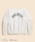 Brooks Brothers×Champion　USAコットン　ラバープリントロゴ　スウェットシャツ　Made in USA