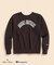 Brooks Brothers×Champion　USAコットン　ラバープリントロゴ　スウェットシャツ　Made in USA