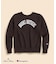 Brooks Brothers×Champion　USAコットン　ラバープリントロゴ　スウェットシャツ　Made in USA