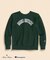 Brooks Brothers×Champion　USAコットン　ラバープリントロゴ　スウェットシャツ　Made in USA