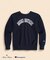 Brooks Brothers×Champion　USAコットン　ラバープリントロゴ　スウェットシャツ　Made in USA