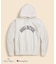 Brooks Brothers×Champion　USAコットン　ラバープリントロゴ　フーデッド　スウェットシャツ　Made in USA