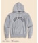 Brooks Brothers×Champion　USAコットン　ラバープリントロゴ　フーデッド　スウェットシャツ　Made in USA