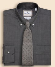 ラグジュアリー　ウォッシャブルウール　ドレスシャツ　Regular Fit