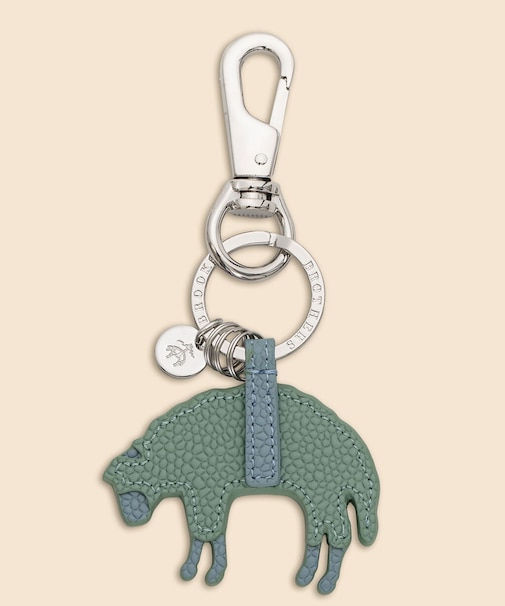 カウレザー　GFロゴ　キーフォブ