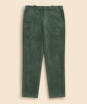 ストレッチコットン　8-Waleコーデュロイ　プレーンフロントパンツ　Regular