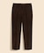 コットン　ブラッシュドツイル　プレーンフロントパンツ　Regular
