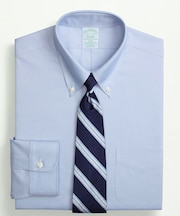 スーピマコットンストレッチ ピンポイントオックスフォード ドレスシャツ Slim Fit