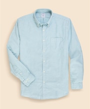コットン　フランネル　キャンディストライプ　カジュアルシャツ　Regular Fit