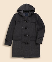 ウール　ダブルフェイス　ダッフルコート