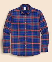 コットン　フランネル　シーズナルパターン　カジュアルシャツ　Regular Fit