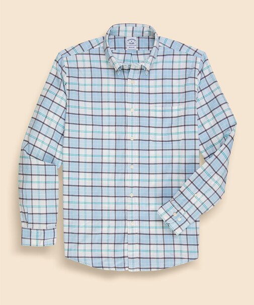 コットン フランネル シーズナルパターン カジュアルシャツ Regular Fit