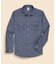 コットンフランネル　デニム　ウエスタン　カジュアルシャツ　Regular Fit