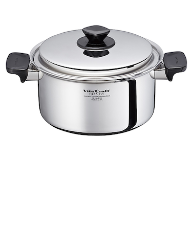 （化粧箱無）ビタクラフト ヘキサプライ 両手ナベ 4.0Ｌ深型