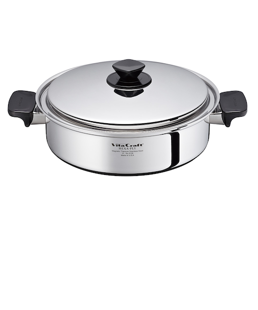 (化粧箱無)ビタクラフト ヘキサプライ 両手ナベ 4.0L