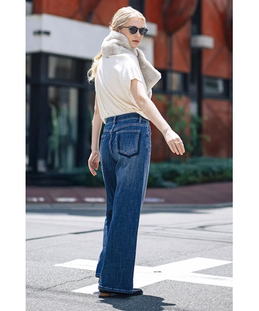 ニューワイド デニム ベーシックブルー WJ201