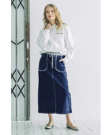 スウェットスカート W163