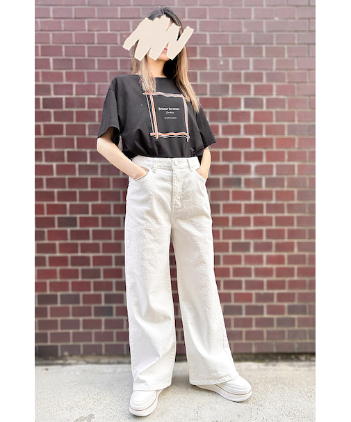 ニューワイド デニム ホワイト WJ191