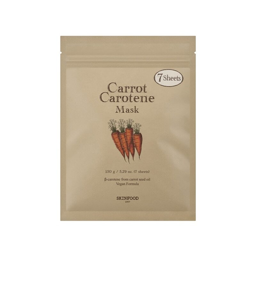 キャロットカロテンマスク7枚入り
