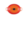 ココット･オーバル オレンジ