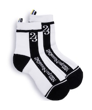 ロゴジャカードミディアムソックス