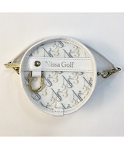 モノグラムＰＶＣ丸ポーチ