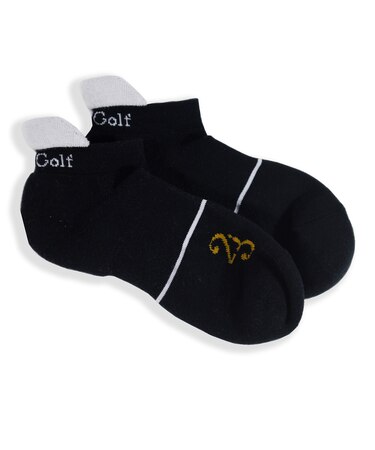 ロゴジャカードショートソックスレディス