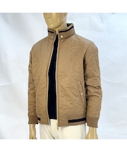 【メンズ】ロゴキルティング中綿ブルゾン