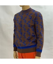 【メンズ】モノグラム柄ニットトップス