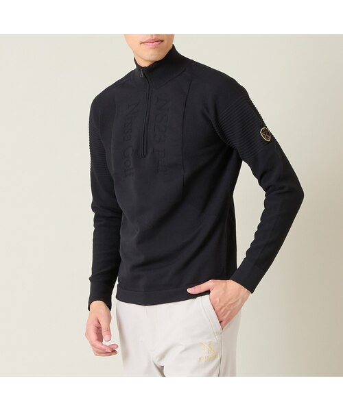 メンズ】ホールガーメント長袖ニットトップス｜ニッサゴルフの通販