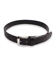 ロゴ型押しベルト