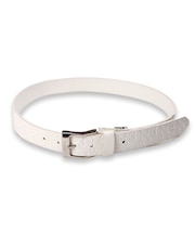 ロゴ型押しベルト