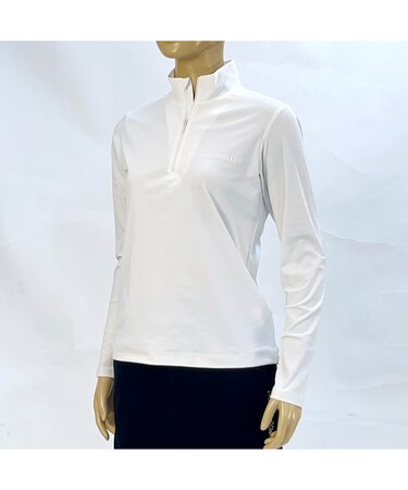 【レディース】長袖ハーフＺＩＰ