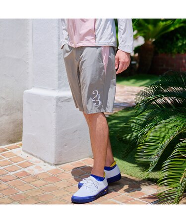 【メンズ】ウインドブレーカーハーフパンツ