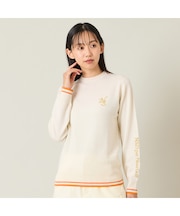 【レディース】ベーシックカラーカシミヤニットセーター