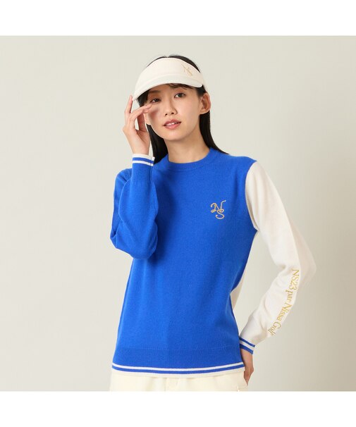 【レディース】多色展開カシミヤニットセーター