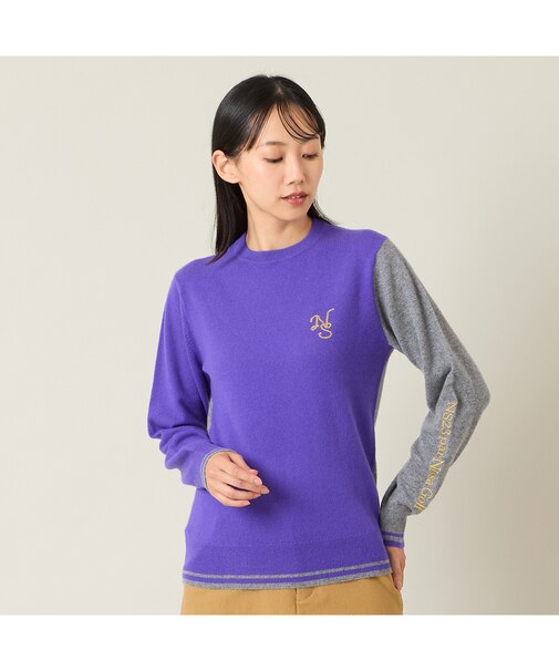 【レディース】多色展開カシミヤニットセーター