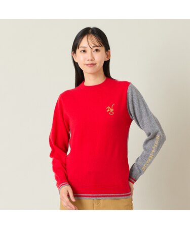 【レディース】多色展開カシミヤニットセーター