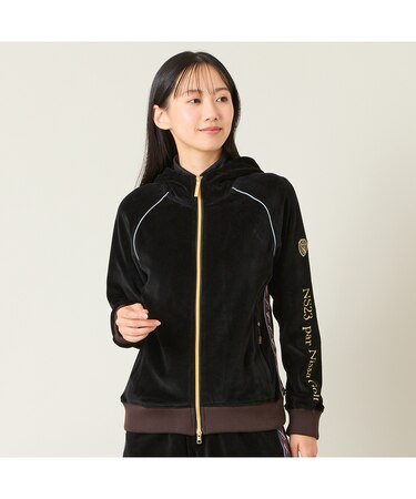 【レディース】ヘビーベロアブルゾン