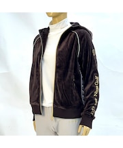 【レディース】ヘビーベロアブルゾン