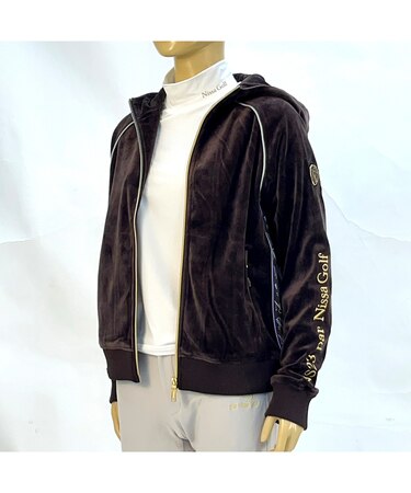 【レディース】ヘビーベロアブルゾン