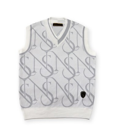 【メンズ】モノグラムニットベスト