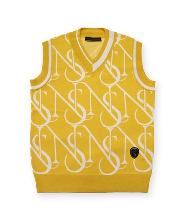 【メンズ】モノグラムニットベスト