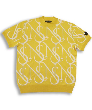 【メンズ】モノグラムニットモックネック