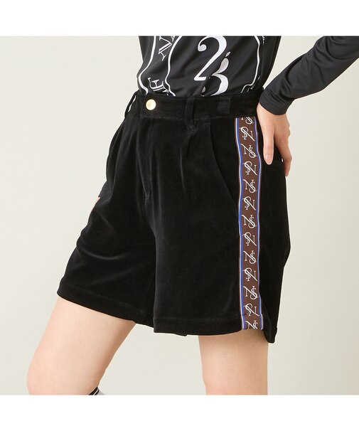 【レディース】ヘビーベロアショートパンツ