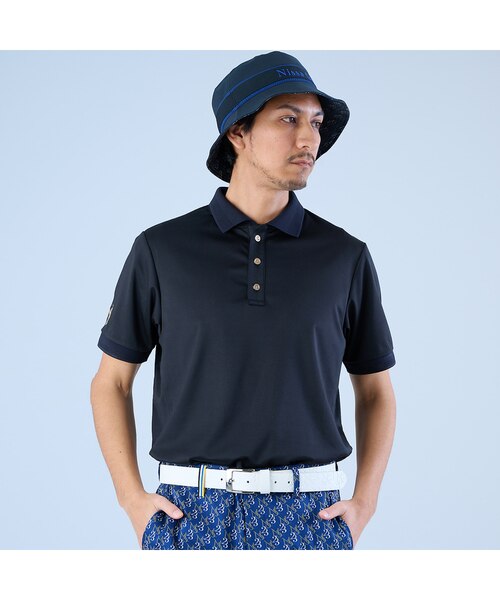 メンズ】アドエルムポロシャツ｜ニッサゴルフの通販｜&mall（アンド