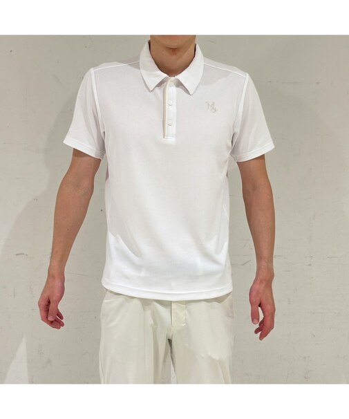 【メンズ】ロゴ刺繍ポロシャツ