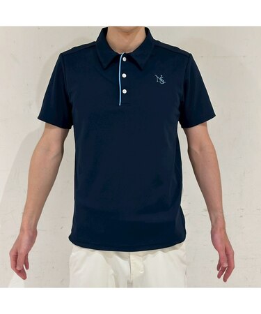 【メンズ】ロゴ刺繍ポロシャツ